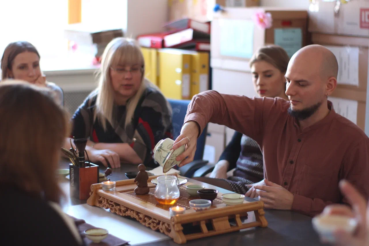 Полноценная чайная церемония — главный номер