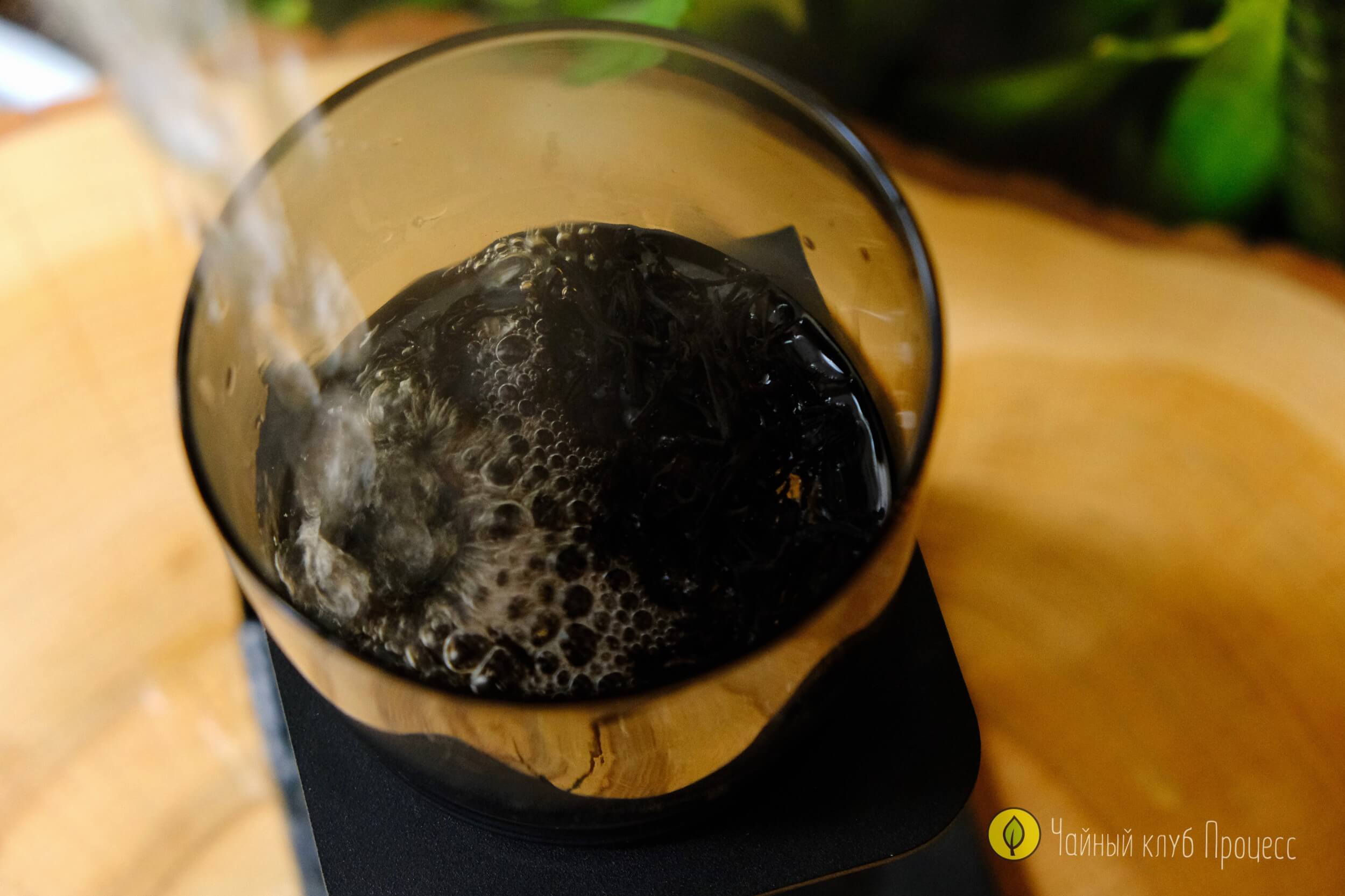  Чайная станция из боросиликатного стекла с поворотным сливом