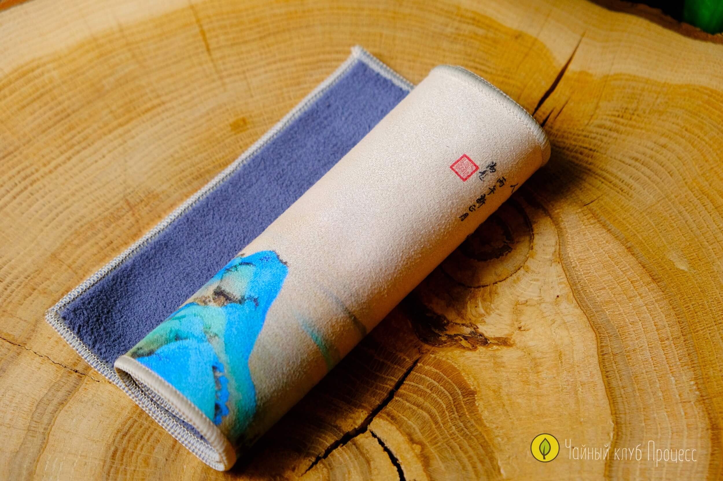 Чайное полотно «Реки и горы»