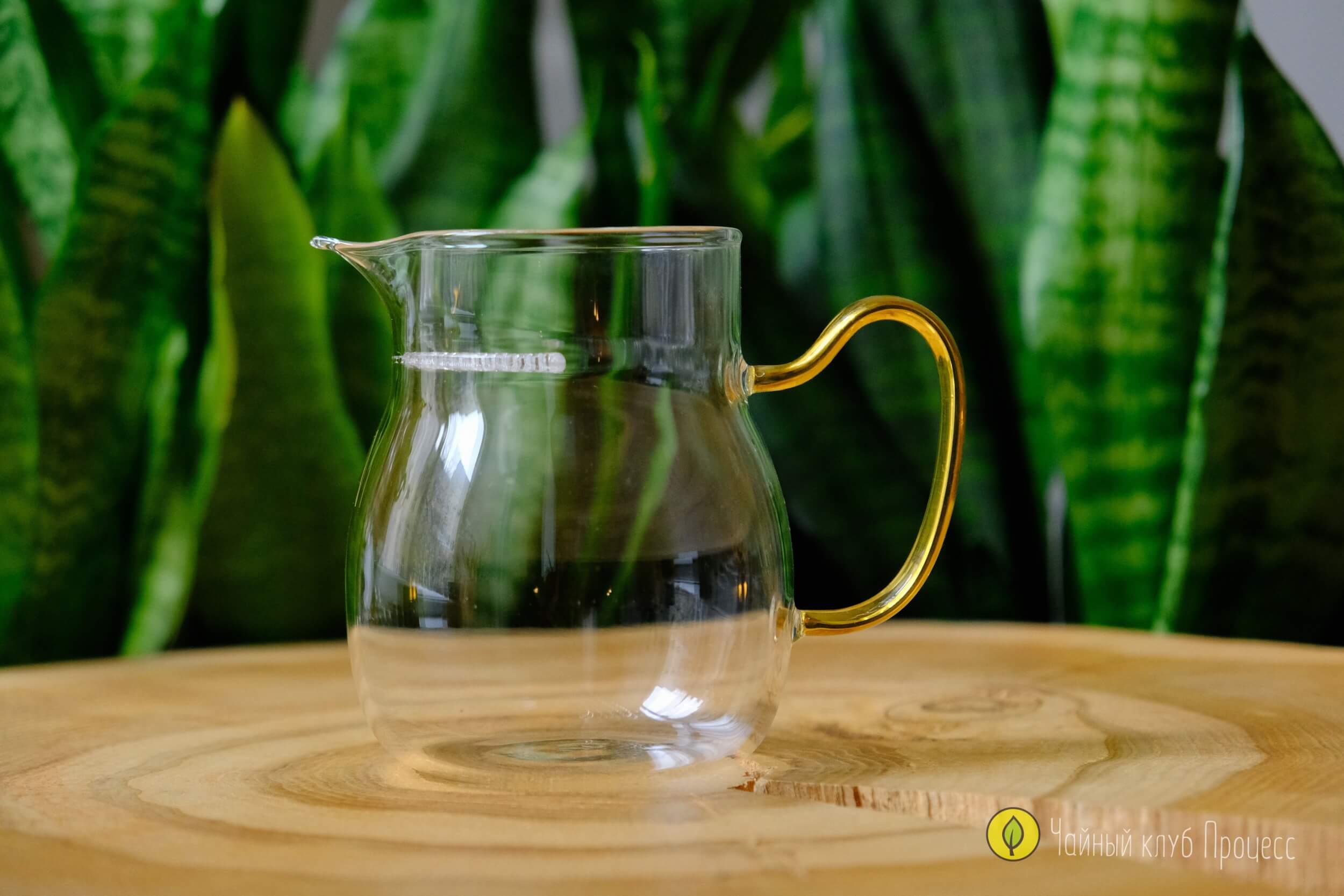 Чахай из боросиликатного стекла с встроенным ситом, 400 мл