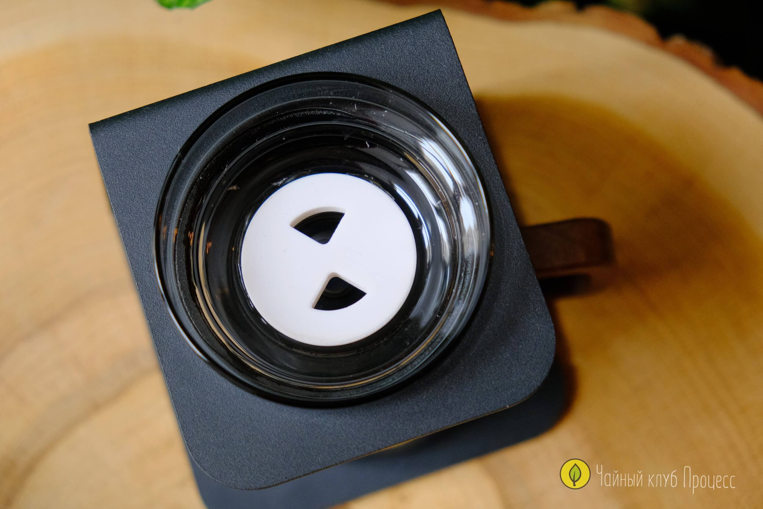  Чайная станция из боросиликатного стекла с поворотным сливом