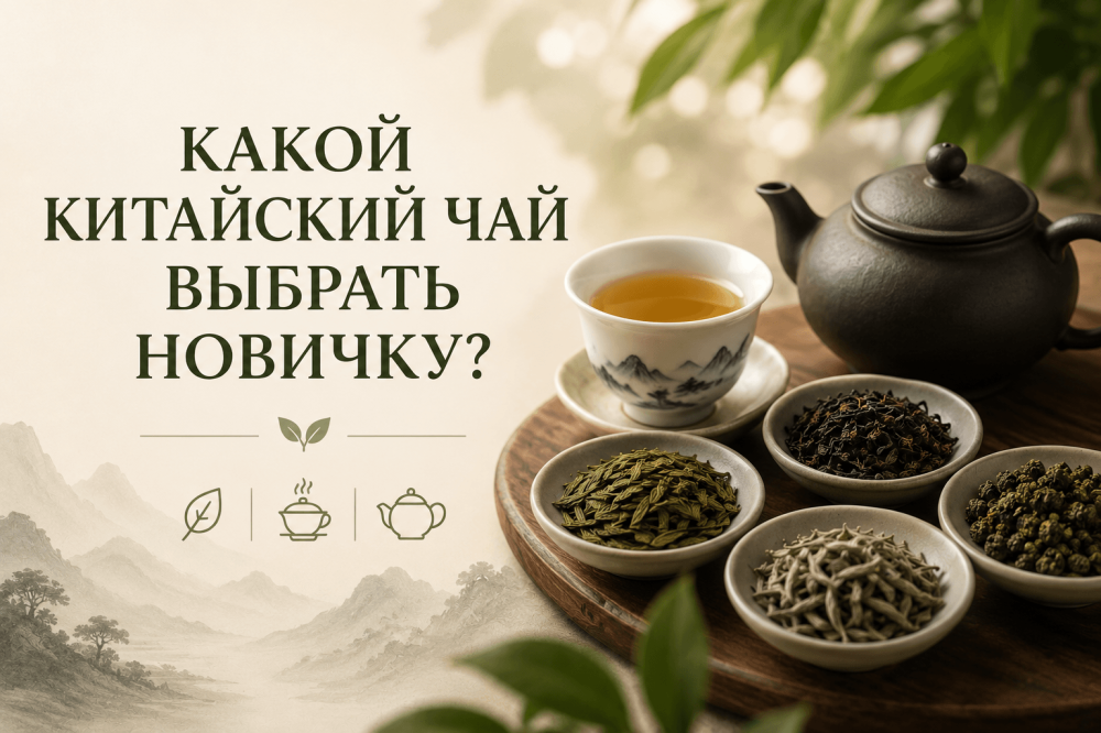 Какой китайский чай выбрать новичку: понятный гид по вкусам, эффекту и завариванию