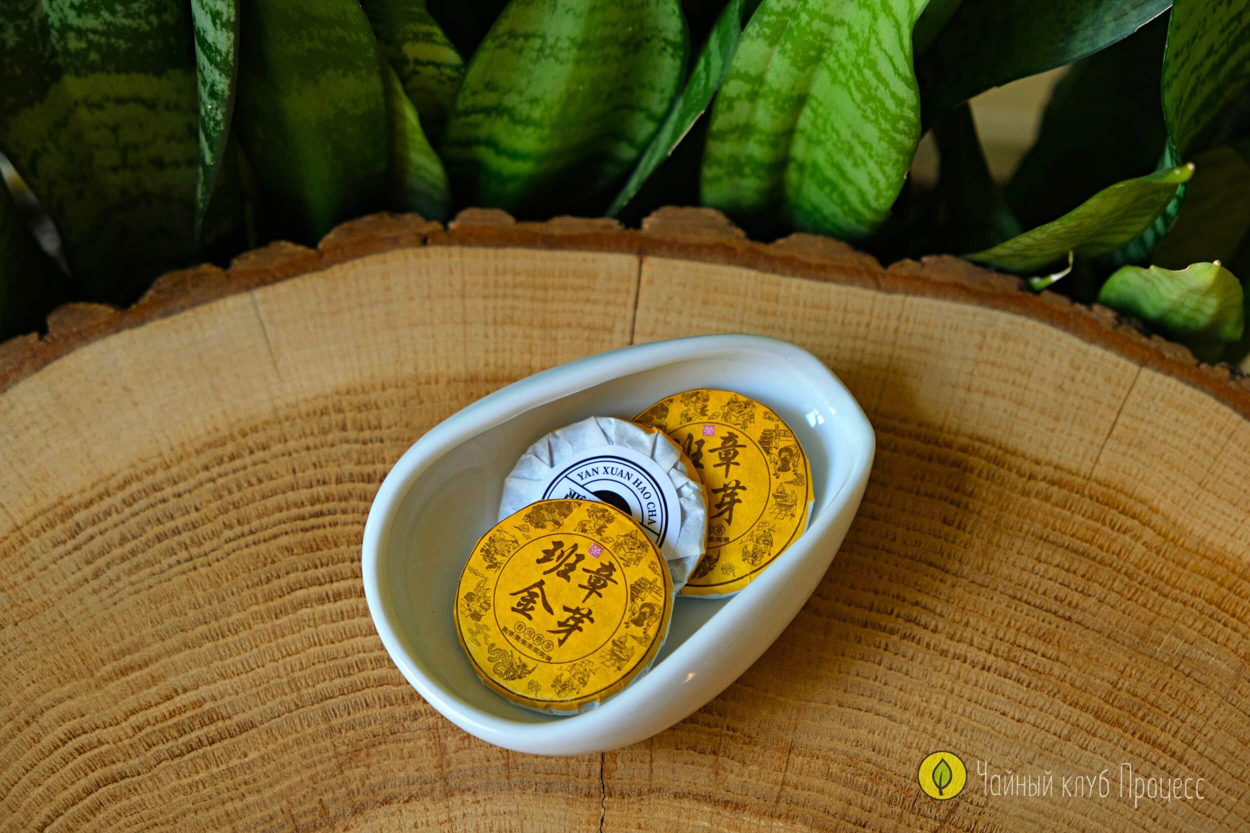 Шу пуэр «Лао Баньчжан» — порционные монетки по 3 г.