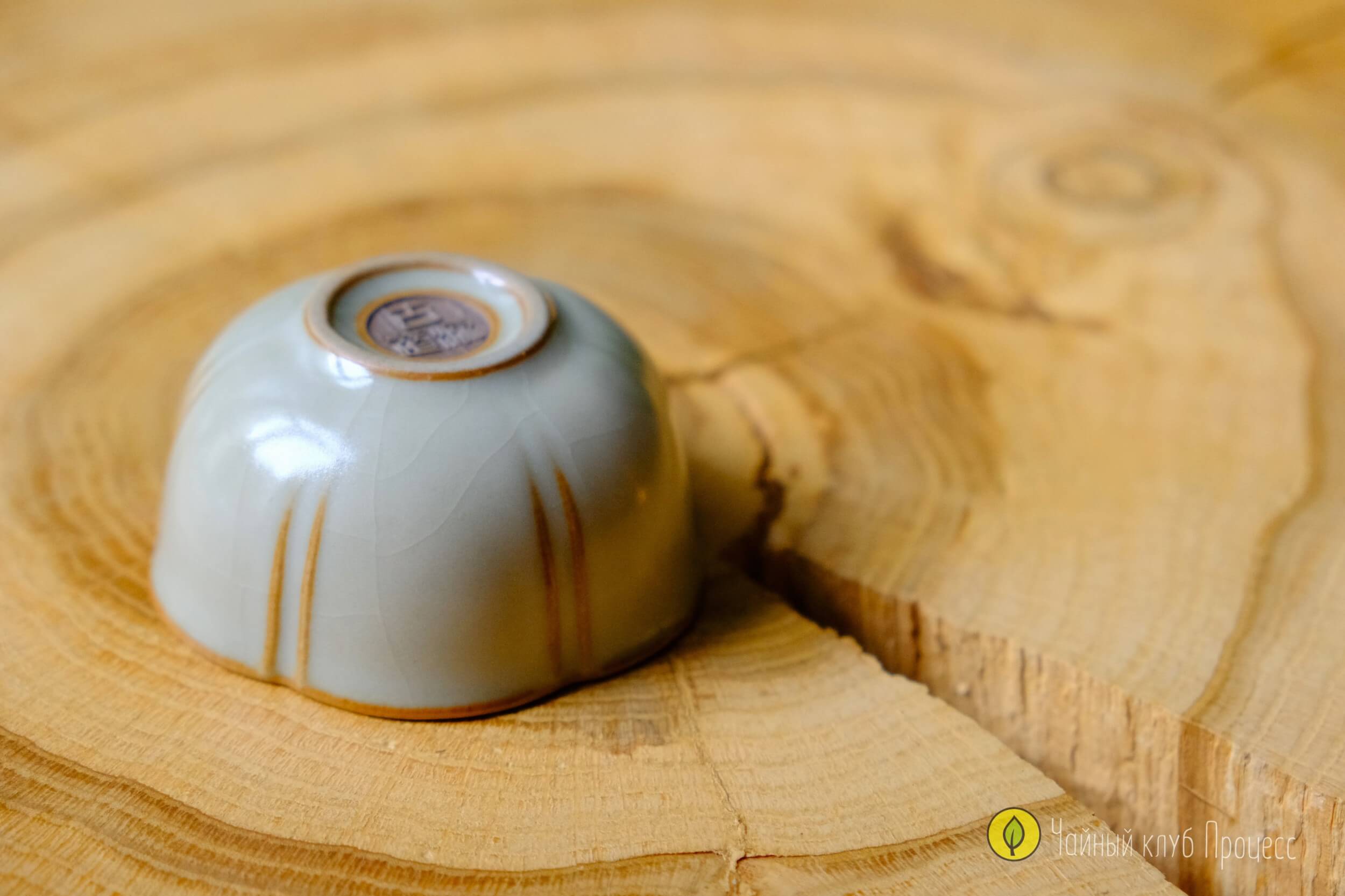 Пиала жу яо «Мэйхуа», кремовая