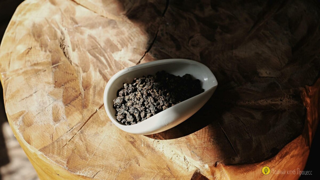 Габа чай в чайном клубе Процесс