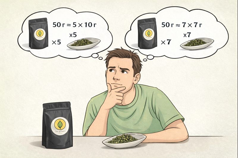 Сколько нужно чая на заварку