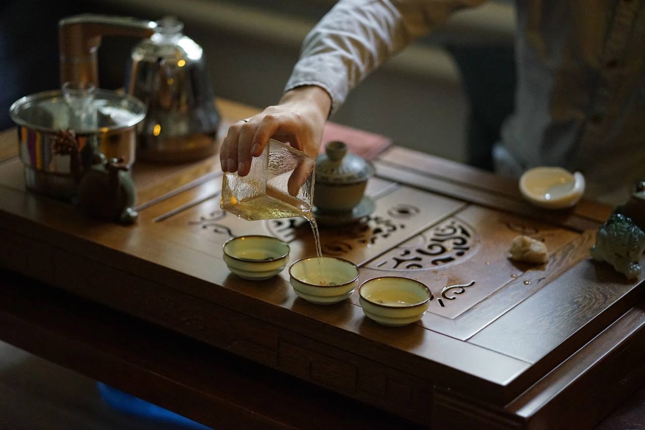 Заваривание габа-чая: проливы (gb11)