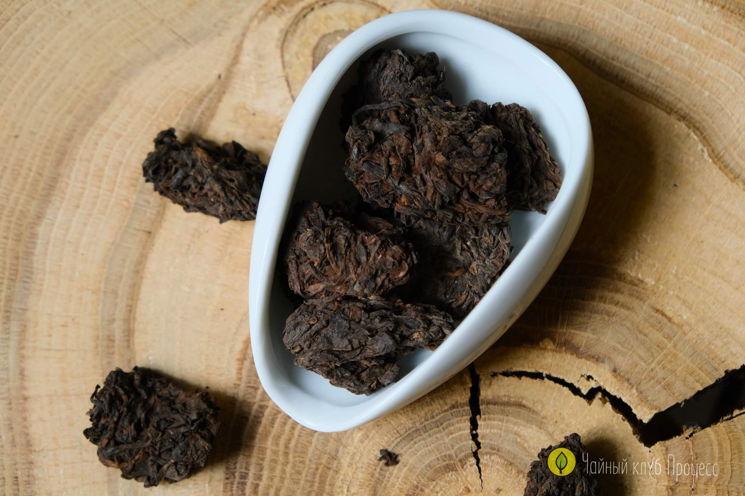 Лао Ча Тоу 2005 года — выдержанные чайные головы