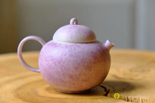 Чайник фарфоровый "цветок пиона"