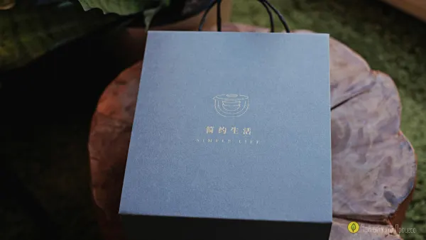 Изящный набор посуды с заварочной колбой "Blue"